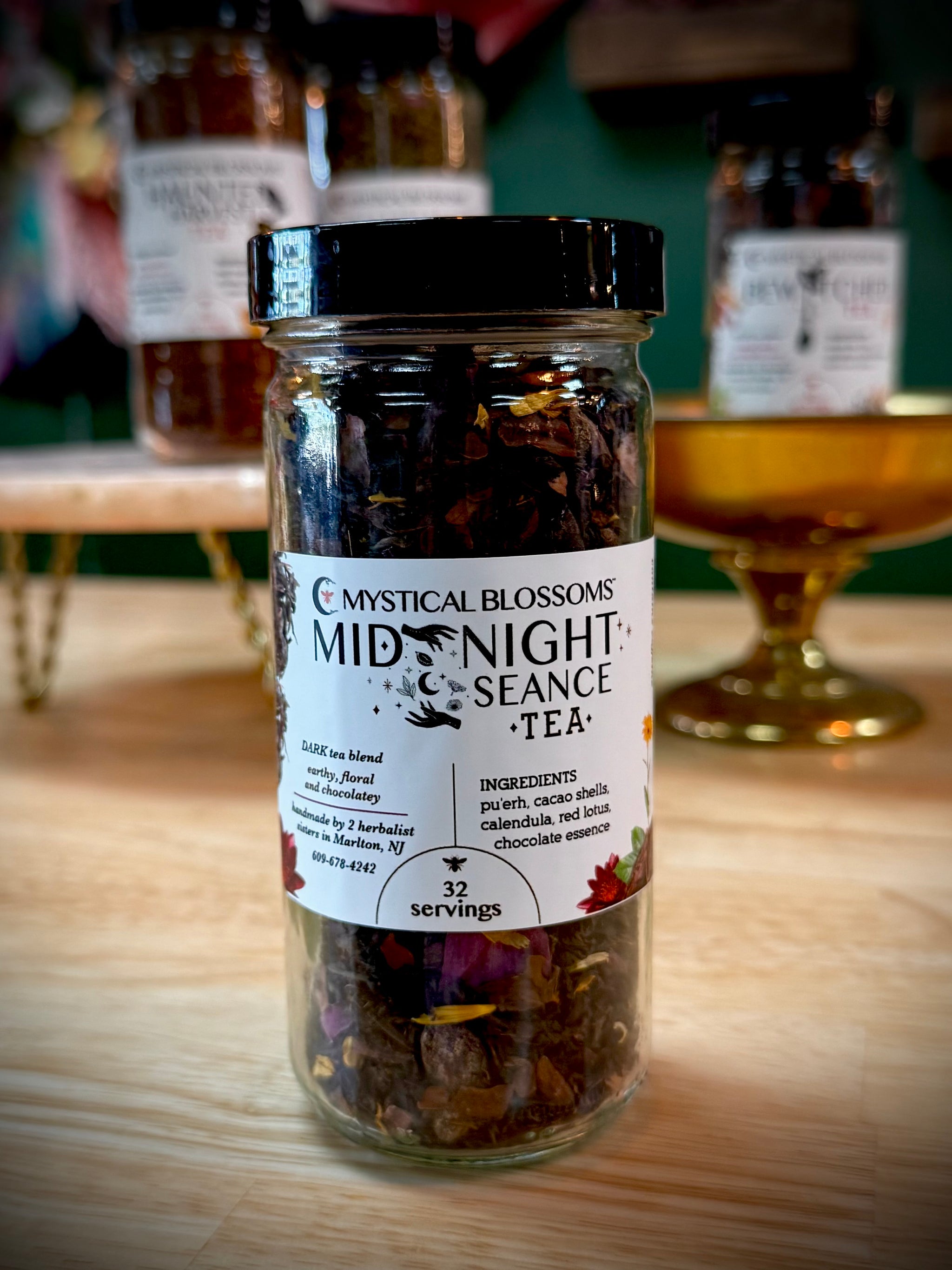 MIDNIGHT SEANCE LOOSE TEA – Mystical Blossoms