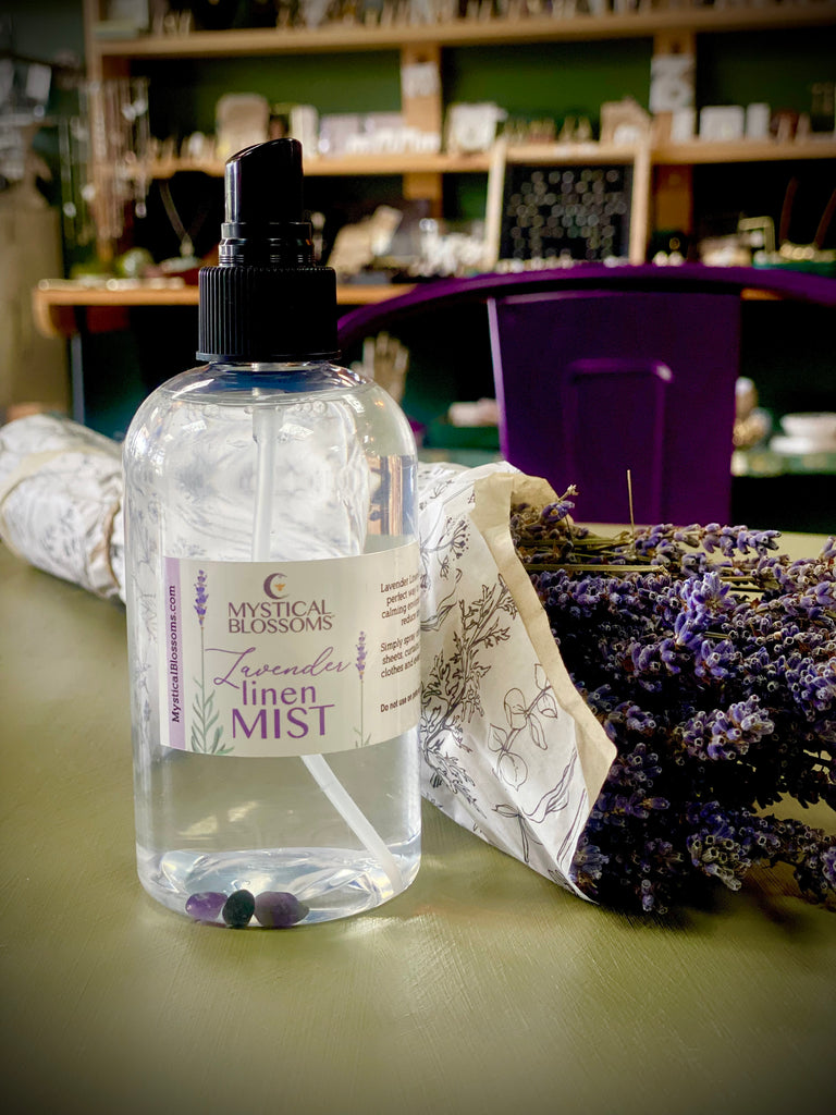 lavender room spray, linen mist, amethyst infused spray, room mist, linen spray, relaxing, aromatherapy